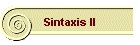 Sintaxis II